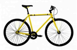 Feral Fixie 49cm Frame Road Bike Yellow - Mens